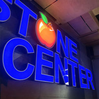 Enseigne LED personnalisée pour vitrine, lettres en acrylique, panneau publicitaire extérieur, enseigne lumineuse 3D pour magasin