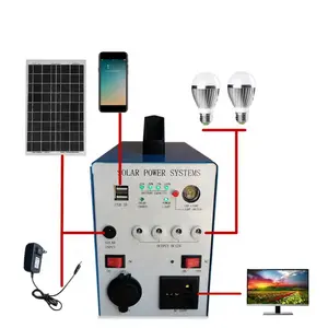 Ricarica Wireless sistema solare portatile casa sistema di alimentazione di emergenza per esterni batteria cabina 15w 20w 30w 300w 500w 1000w 2000w