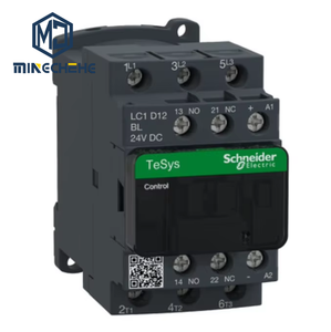 Contactor de CC de Bajo Consumo LC1D12BL LC1D09BL de 3 Polos 12A 24VCC para Control de Motores Industriales Compatible con la Serie TeSys D - Product Image 1