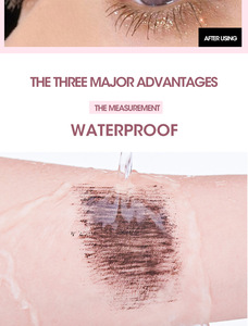 Rímel negro 2023 maquillaje impermeable <span class=keywords><strong>volumen</strong></span> extra larga duración el <span class=keywords><strong>mejor</strong></span> rímel con fibras Etiqueta Privada - Product Image 4