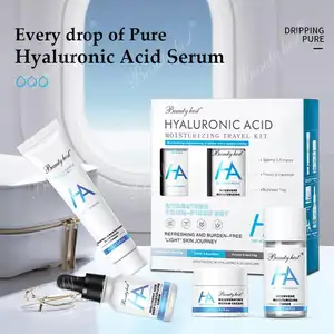 Sản Phẩm Chăm Sóc Sắc Đẹp Cá Nhân Bán Sỉ Nhãn Hiệu Riêng Bao Bì Chống Nhăn Axit Hyaluronic Bộ Mỹ Phẩm Chăm Sóc Da Mặt Du Lịch