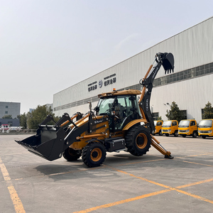 Mini-chargeuse compacte 4x4 à prix compétitif, directement de l'usine, excavatrice sur roues de 75 kW de puissance avec une charge nominale de 1 tonne - Product Image 1