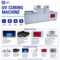 Four à tunnel de polymérisation UV industriel pour PCB, composants électroniques, polymérisation d'adhésifs UV