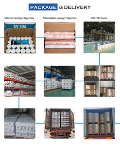 SV119 Strong Bounding Intumescent Fire &amp; <strong>Acoustic</strong> <strong>Sealant</strong> &amp; Adhesive Fire Retardent 300ml Fireproof Structural Silicone <strong>Sealant</strong> - Product Image 6