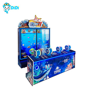 <strong>2</strong>-<strong>4</strong> Players Indoor Rectangular Fish <strong>Arcade</strong> Game Operated Games Shooting <strong>Arcade</strong> Fishing Game Machine - Product Image 3