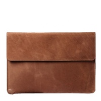 Housse pour ordinateur portable en cuir Crazy Horse vintage artisanale 13/14/15 pouces, personnalisable, imperméable, écologique, de haute qualité