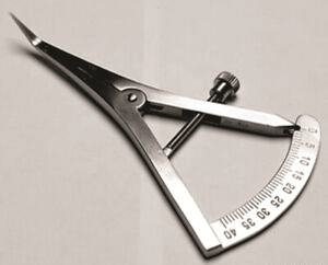 Castroviejo คาลิเปอร์โค้ง,00มม. ถึง40มม. เครื่องหมาย - Product Image 2