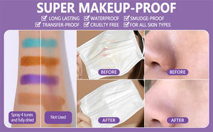 ฉลากส่วนตัวมังสวิรัติกันน้ํายาวนานชิมเมอร์เคลือบไม่โอนแต่งหน้าเสร็จสิ้นการตั้งค่าสเปรย์ด้วย SPF 50 - Product Image 5