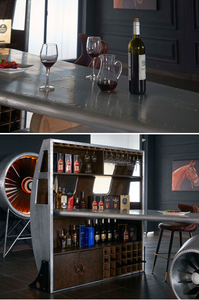 <strong>Industrial</strong> Solid Aluminum Iron Home Hotel Living Room Furniture Cafe <strong>bar</strong> <strong>Table</strong> / Pub <strong>bar</strong> <strong>Table</strong> - Product Image 6