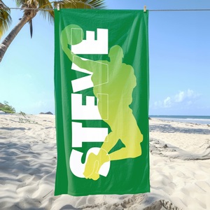 Serviette de plage d'été à séchage rapide pour les amateurs de sport, motif <span class=keywords><strong>basket</strong></span> turc, cadeau esthétique et décoratif pour enfants - Product Image 4