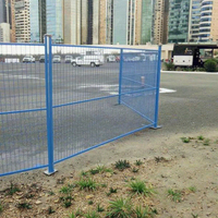 Bloque de hormigón de valla temporal de malla de molde de poste galvanizado de tela de sombra de bajo precio