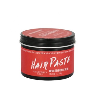 Productos de estilismo de arcilla <span class=keywords><strong>para</strong></span> Barbero, pomada de <span class=keywords><strong>cera</strong></span> <span class=keywords><strong>para</strong></span> Estilismo de <span class=keywords><strong>cabello</strong></span> <span class=keywords><strong>para</strong></span> hombres, Oem, fuerte, personalizado - Product Image 1