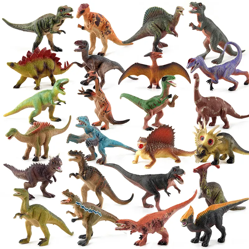 Wholesale Educational Customize PVC Simulation Jurassic World Park Dinosaur Model Sets Action Dino Figures Toys For Kids