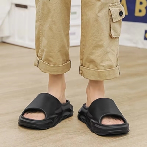 Sandalias deslizantes de EVA impresas, unisex, para mujer, zapatos personalizados con logotipo, pantuflas para hombre, lisas y sin estampado. - Product Image 5