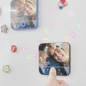 Valentine Lưu Niệm Trống Tủ Lạnh Nam Châm Âm Nhạc Loa Khung Ảnh Với Thiết Kế Âm Nhạc Tủ Lạnh Nam Châm - Product Image 6