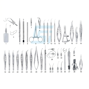 Juego de Instrumentos Quirúrgicos Oftálmicos Micro Eye, Diseño de Logotipo Personalizado, Juego de Instrumentos Oftálmicos de SUAVE SURGICAL INSTRUMENTS - Product Image 1