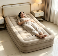 Matelas Gonflable Électrique Portable Moderne pour le Camping, Auto-Gonflant en PVC, Pliable et Adapté à la Chambre à Coucher, Meuble de Maison