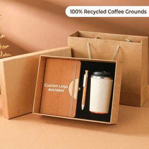 Ensemble <span class=keywords><strong>de</strong></span> stylos <span class=keywords><strong>et</strong></span> carnet A5 personnalisé avec logo, imprimé UV, en papier recyclé durable, pour cadeaux d'<span class=keywords><strong>entreprise</strong></span> <span class=keywords><strong>et</strong></span> <span class=keywords><strong>de</strong></span> papeterie juridique - Product Image 1