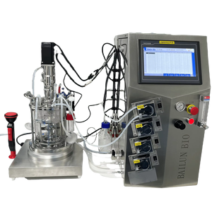 Biorreactor de Vidrio de Borosilicato 3.3 de Alta Calidad con Agitación Mecánica de Laboratorio, Estándar Europeo, 3L, Recipiente a Presión - Product Image 1