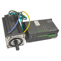 Moteur BLDC sans balais 48V 2000W 6.4Nm 3000RPM avec capteur Hall + Kit contrôleur BLDC à entraînement unique 24V/48V pour automatisation AGV