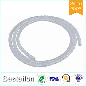 Flexible convolute ondulado/tubos ptfe/tubo