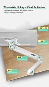 Swelix M5W Gas Spring Other <strong>Computer</strong> <strong>Accessories</strong> 17-34&quot; <strong>Lcd</strong> Led Support <strong>Monitor</strong> Black /White/Grey Screen Holder <strong>Arm</strong> for Sale - Product Image 4