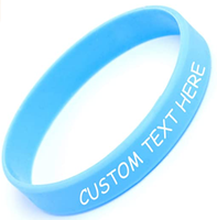 Texte personnalisé anti-poussière, Bracelets en caoutchouc de Silicone pour les événements, les cadeaux, les collectes de fonds, la sensibilisation et la Motivation