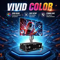 Écran LED mobile Plug and Play 2026 JCT PFC7M-W P3.91 pour événements extérieurs, tout-en-un, avec flight case, mur vidéo LED portable