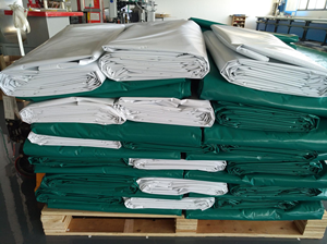 Anti-tissu transparent en plastique de bâche de maille de PVC en cristal clair imperméable UV pour la serre chaude agricole - Product Image 4