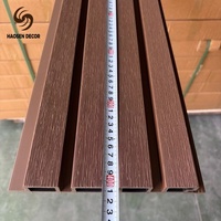 Papan Dinding WPC Generasi Kedua Lapisan Matte Langsung dari Pabrik untuk Rumah