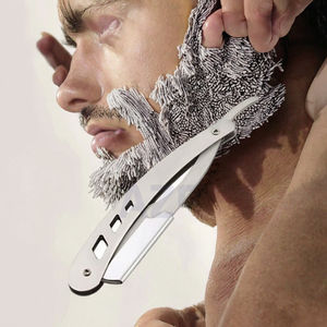 Maquinilla de Afeitar Profesional de Acero Inoxidable Superafilada de un Solo Lado para Afeitar el Bikini Masculino - Product Image 3