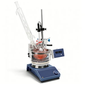 IKEME Baño de Agua y Aceite con Calefacción Digital 240 ° Equipo de Laboratorio para Destilación y Cristalización de Proteínas con Reacción Enzimática y Agitador Magnético - Product Image 2