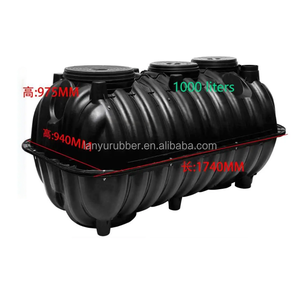 Bio digesteur empilable de ménage du PE pp, <span class=keywords><strong>fosse</strong></span> <span class=keywords><strong>septique</strong></span> en plastique de HDPE souterrain de traitement des eaux usées trois chambres - Product Image 1