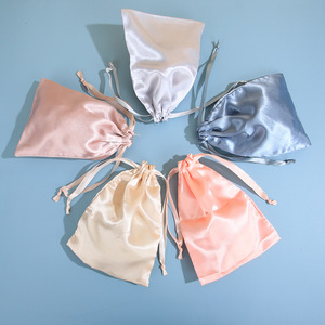 Sacs-cadeaux en tissu satiné 15x20cm pour salle de classe mariage anniversaire baby shower enterrement de vie de garçon oeufs de pâques lapin kits de gueule de bois - Product Image 5