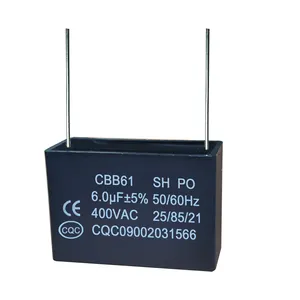 Lüfter kondensator 1,5 Uf 400V 450VAC 5060Hz Kondensator Cbb61 Kondensator