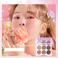 9 renk göz farı paleti makyaj palet makyaj göz farı Vegan yüksek Pigment paletleri Sombras kozmetik Maquiagem güzellik Ojos