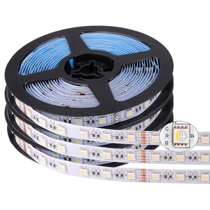 Bande lumineuse <span class=keywords><strong>Led</strong></span> RGB WW CW, 5 en 1, <span class=keywords><strong>5050</strong></span>, 12V, 6 broches, 60 diodes/M, <span class=keywords><strong>ruban</strong></span> de lumière, IP30/65/67 - Product Image 5