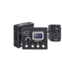 HUB-2 con Pantalla OLED, Amplio Rango de Voltaje, Depurador de Servomotores para Robots, Probador de Programación de Servomotores USB Tipo-C a RS485 TTL PWM