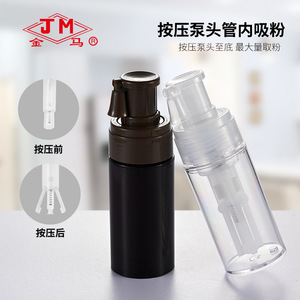 Jm Dry Powder Spray <b>Bottle</b> 110Ml Manual Atomizing Dispenser For Cosmetic Facial <b>Mist</b> Daily Use - Product Image 2