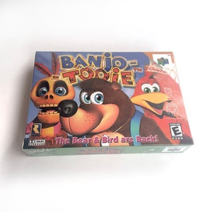 Top Quality Banjo Tooie Box Thick Cardboard with Tray <b>Game</b> Cartridge Replacement Box for N64 - Product Image 4