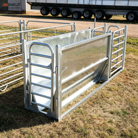 Système modulaire de manutention des moutons pour le pesage et l'inspection