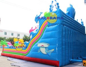 ของเล่นกลางแจ้งสนามเด็กเล่นยักษ์พองมหาสมุทรสวน Funcity,อุปกรณ์สนามเด็กเล่นกลางแจ้งพอง - Product Image 5