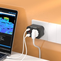 Adaptateur secteur USB 2A 1C, extension de prise murale, chargeur rapide 36W, adaptateur secteur EU, 2 ports USB, prise multifonctionnelle, rallonge de prise