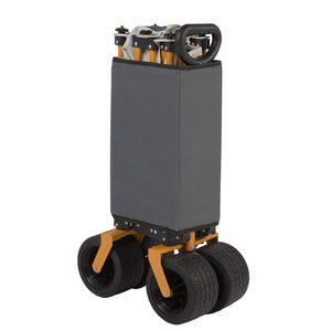 Nouvelle conception de chariot de camping pliable à 4 roues détachable, avec couleur personnalisable, OEM, chariot de pique-nique, de jardin, de plage pour l'extérieur - Product Image 6