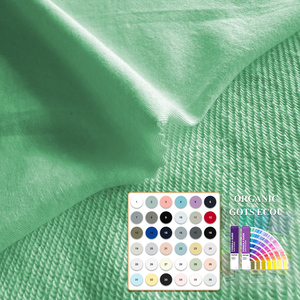 Tessuto in <span class=keywords><strong>Cotone</strong></span> 100% Organico Certificato, Stampa Personalizzata, Certificato GOTS e OEKO-TEX per Abbigliamento all'Ingrosso - Product Image 5