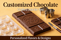 Service de chocolat sur mesure : Créez votre propre saveur, votre propre emballage et votre propre message pour des cadeaux inoubliables