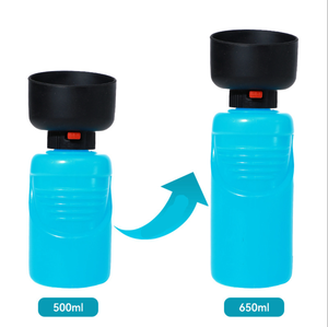 Portable <b>Dog</b> Water <b>Bottle</b> with Eco-friendly Foldable Bowl Design Leak-Proof <b>Dog</b> Water Bowl Dispenser for Walks and Hikes - Product Image 3