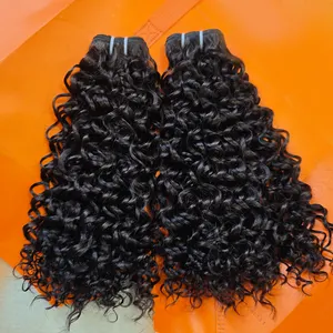 Super Double Drawn Virgin Hair Raw Indian Hair Human Hair Weave Bundles Bone Straight Wholesale Vendors 100% Remy