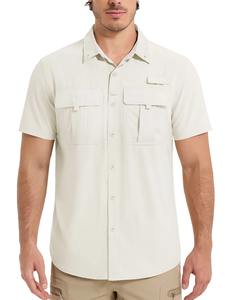 Custom Logo Werk Mannen Lange Mouw Aangepaste Shirts Met Logo Vissen Shirt Voor Mannen Shirt Uv Bescherming - Product Image 5