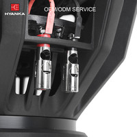 Subwoofer de voiture haute puissance HYANKA BSX-15-2 de 15 pouces, 2000W RMS, cadre en aluminium, fourni par l'usine pour la modification du son automobile